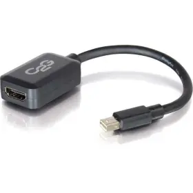 C2g 757120543138 8in Mini Displayport Male To Hdmi Female Adapter Converter - Black