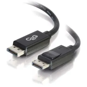 C2g 757120544005 3ft Displayport Cable With Latches 8k Uhd M-m - Black