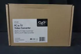 29548 C2g/ Cables To Go Pc Tv Video Converter New