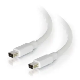 Cg54412 C2g 10ft 3m Mini Displayport Cable 4k 30hz -white-c2g
