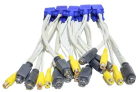 15953-02 Cable Lot Of 10 - Matrox Tv-output Hd15 To Composite And 4-pin S-video #2