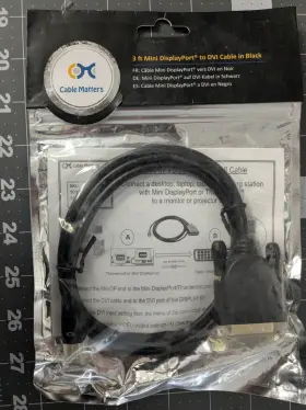 Cable Matters 081159808518 Mini Displayport To Dvi 3ft