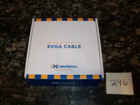 Cable Matters 081159813321 Svga Vga Monitor 25ft 25 Feet New In Box 3.5 Mm Stereo Audio