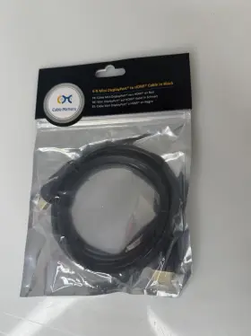 101019-6 Cable Matters Mini Displayport To Hdmi In Black 6 Feet - Brand New
