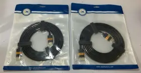 102025-10 Cable Matters Lot Of 2 3m Vesa Certified Displayport 1.4 Inch A3d