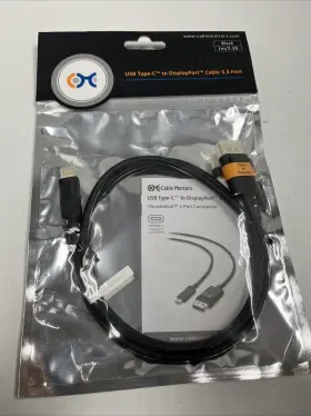 201036 Cable Matters Usb-c To Displayport 1m/3.3ft New Sealed