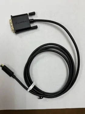 201039-blk-6 Cable Matters Usb-c To Dvi-d 6ft Cables By