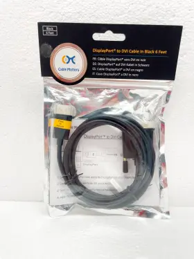 Cable Matters 609465968209 Displayport To Dvi Dp 6 Feet