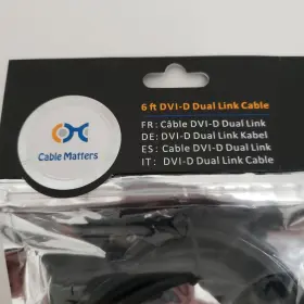 Cable Matters 738435981723 Computer Monitor 6 Ft Dvi-d Dual Link New #2