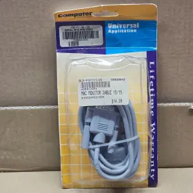 10d2-01106 Cable Wholesale Computer Renaissance Mac Monitor Serial Db15 Male To
