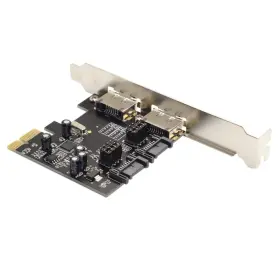 Cablecc 652065545356 Pci-e To 4 Ports Sata 3.0 Esata Pcie Sata3 6gbps Expansion Card Adapter
