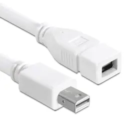Cablecc 652065552798 6ft Mini Displayport Male To Dp Female Extension Cable 1.8m