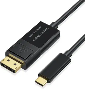 Cd0738 Cablecreation 8k Usb C To Displayport Cable 6ft Hdr 60hz 4k 144hz