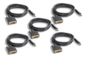 Zpk016si-05 Cablelera 848078019919 Pack Of 5 Displayport To Dvi Cables Reliable Digital Adapter