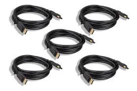 Zpk023si-05 Cablelera Displayport Cable 6ft 5packs