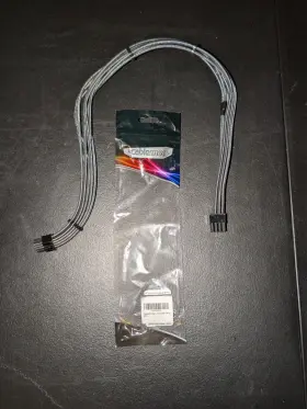 Cablemod 712198994541 Rt-series Pro Modmesh Carbon 8-pin Pci-e Cable For Asus And Seasonic