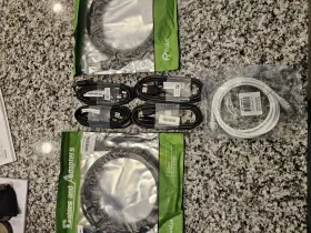 2-hdmi Cables And Adapters 953-n Computer Cable Bundle - 2-dp To Dp 2- Usb 3.0 A B 1 Cat6