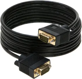 Cables Direct Online 744759641168 15ft Svga Monitor Cable Male To 1080p Super Vga Disp