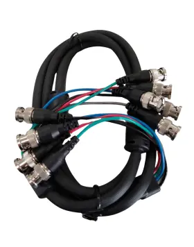 Pcm-2390-06 Cables Unlimited 5-bnc To 6 Foot Cable