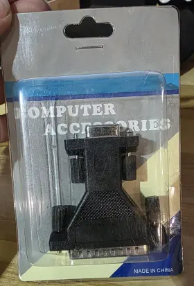 Ad-w01 Cablesonline 13w3 Male To Hd15 Female Vga Video-port Adapter For Sun Computers New