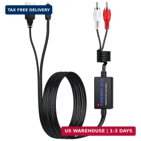 Camway Cam032jp Digital To Analog Audio Converter Optical Rca Spdif 192khz