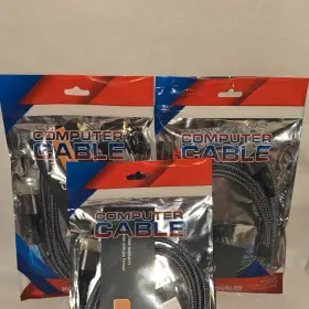 X002aqhqfz Capshi 3 New Hdmi To Dvi Cables High Speed 6 Ft Black Male