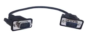 8541679983 Cerrxian 1ft Vga Svga 15 Pin Hd15 Male To Adapter Video Monitor Cable