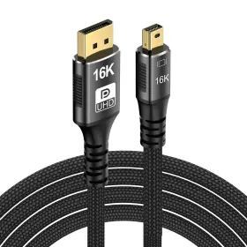 B0301-dp16k Chenlenic Mini Displayport To 2.1 Cable Dp Bi-directional Transmission