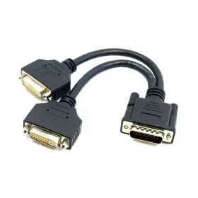 Dv-033-bk Chenyang Dms-59pin 1 To 2 Dvi 24 5 Splitter Extension Cable Black Dms-dvi