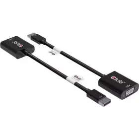 Cac-2013 Club 3d 841615101764 Displayport To Vga Black Active Adapter M/f