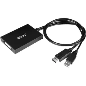Cac-1010 Club 3d - Displayport To Dual Link Dvi-i Active Adapter