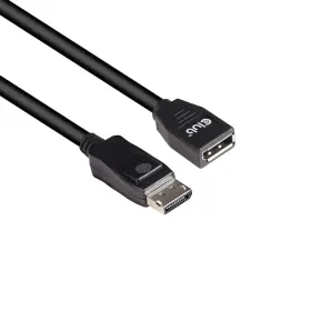 Cac-1022  Club 3d Compatible Displayport 1.4 Hbr3 8k60hz Verl Ngerungskabel Stecker/buchse