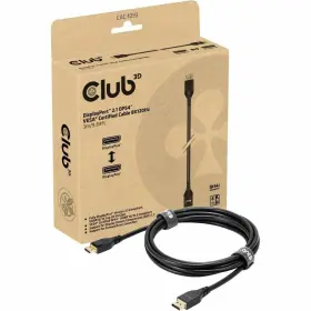 Cac1093 Club 3d Displayport 2.1 Dp54 Vesa Certified Cable 8k120hz 3m/9.84ft