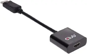 Cac-2070 Club3d Club 3d Displayport 1.2 To Hdmi 2.0 Uhd Active Adapter M/f