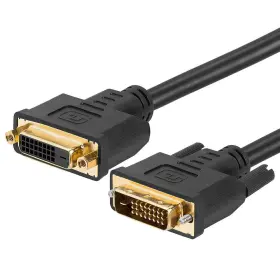 369-cf Cmple 15ft Dvi-d Male To Female Extension Cable Cord Extender Pc Tv Projector Monitor