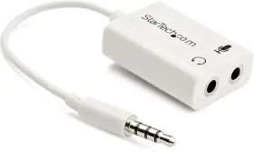 .com 445021380374 4 Position Microphone And Headphone Splitter 3.5 Mm Pin / Pole Mi