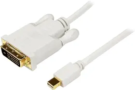 Mdp2dvimm3w .com 3 Ft Mini Displayport To Dvi Adapter Cable - Dp Video Converter