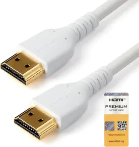 Rhdmm2mpw .com 6ft 2m Premium Certified Hdmi 2.0 Cable With Ethernet - Durable