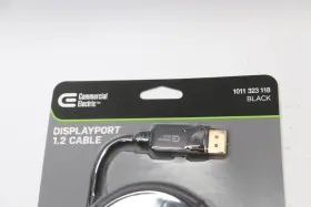 Hd1414 Commercial Electric Displayport Cable With Latches 28 Awg 6-ft #3
