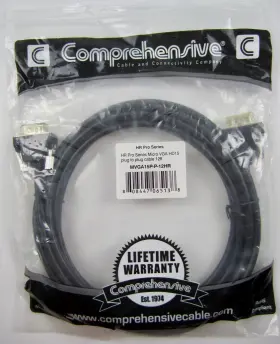 Mvga15p-p-12hr Comprehensive Cable New Microflex Pro Av/it Vga Hd15 Plug To 12ft
