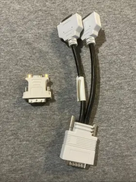 6502a001-001-01-rs1 Compupack Dms-59 To 2x Dvi-i Y Monitor Splitter Cable