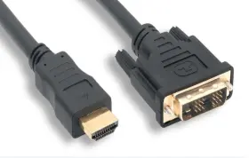 10hm-15128-01 Comtop Connectivity Solutions Dvi-d Male To Hdmi Cable 3ft