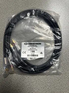 Cbl-rca2-6 Crestron 6503466 Certified Rca Stereo Audio Interface Cable 6 Ft
