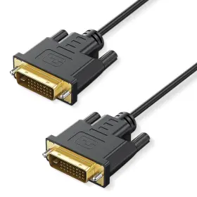 Dvi-1m-0001 Critin Dvi-d Dual Link Cable 24 1 Male To 1m Gold Plated High Speed 2560x1600 Pc