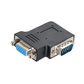 Cy 652065525792 Vga Connectors Svga D-sub Hdb15pin Male To Female 90 Degree Right Angled