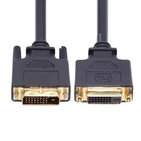Cy Db-005-0.5m-hx Cable Dvi 24 1 Male To Female Extension Dvi-d Dual Link Digital Video F
