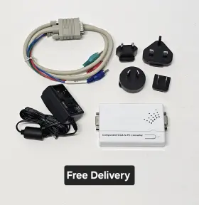 Cpt-385am Cypress Technology Pc To Video Converter Box Vga S-video Composite Ac-1m