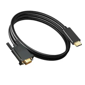 Daf-00125 Danfetsoy Usb C To Vga Cable 6ft Gold-plated Male Compatibilit