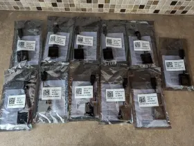 027kkh Dell Lot Of 11 Displayport To Dvi Single Link Adapter