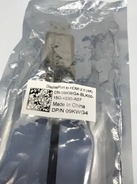 09kwg4 Dell Adapter Displayport To Hdmi 9kwg4- New Sealed #2